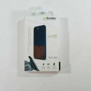 Evutec iPhone 8 Plus/7 Plus/6 Plus/ Case NEW Northhill AFIX Mount Blue Saddle